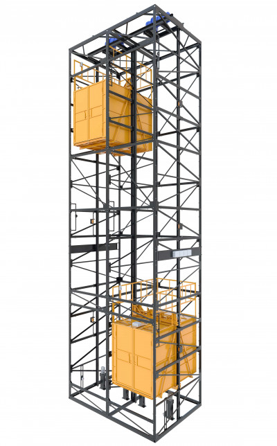 Грузовой лифт 500 кг, 6 м