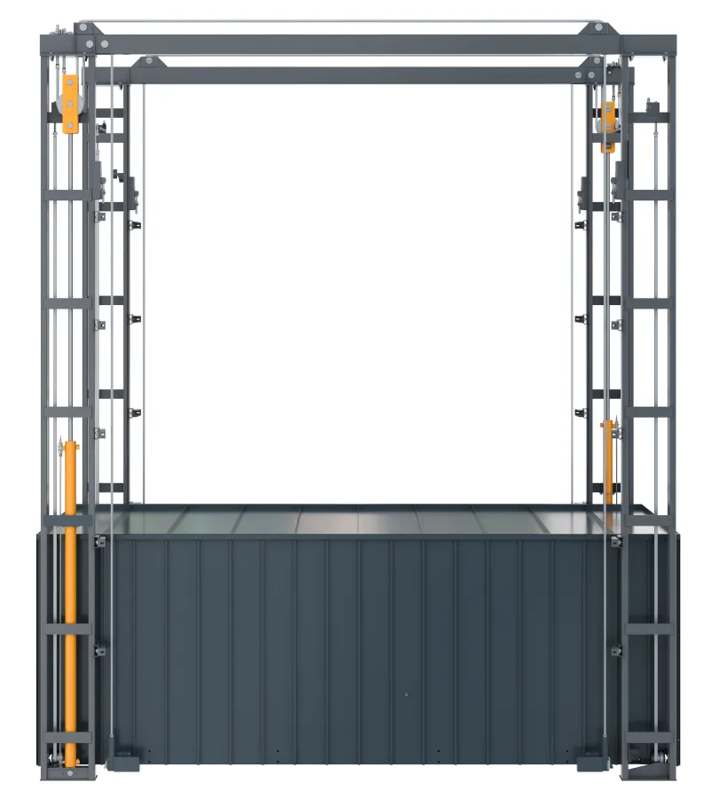 4х колонный гидравлический подъемник 5000 кг, 9 м Фото в Москве