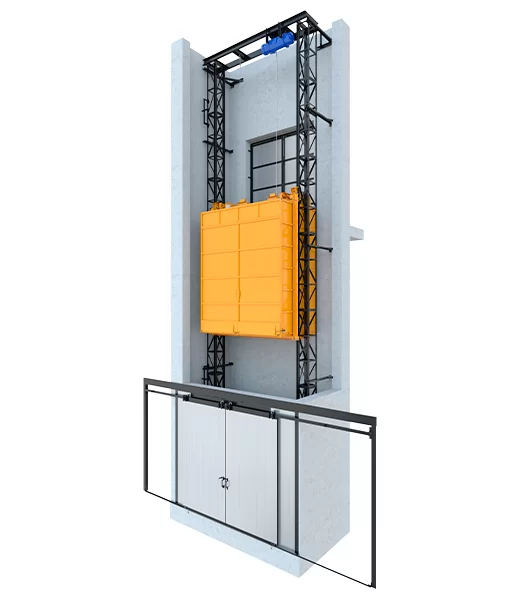 Двухмачтовый подъемник 2000 кг, 18 м Фото в Москве