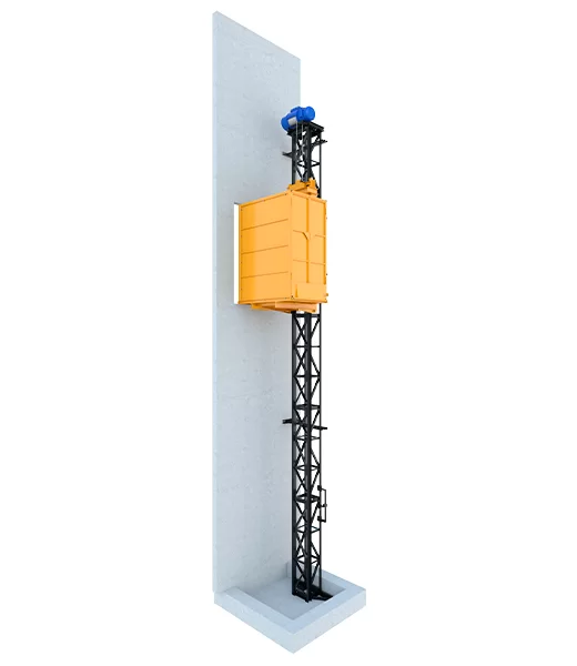 Одномачтовый подъемник 1000 кг, 15 м Фото в Москве