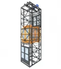 Шахтный подъемник 2000 кг, 15 м Фото в Москве