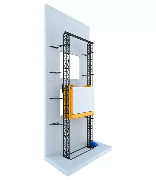 Двухмачтовый подъемник 500 кг, 21 м Фото в Москве