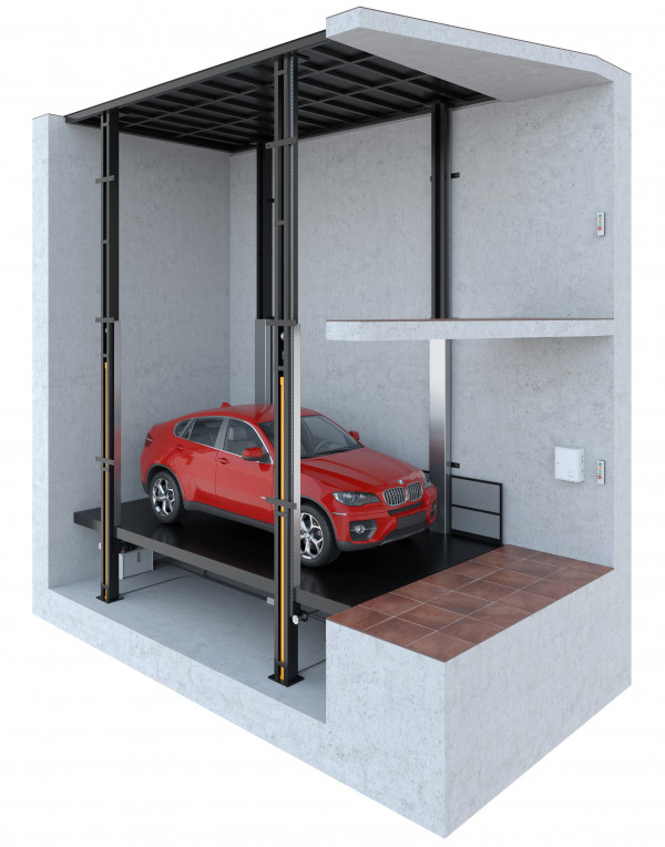 Четырехколонный автомобильный лифт - 3000 кг Фото