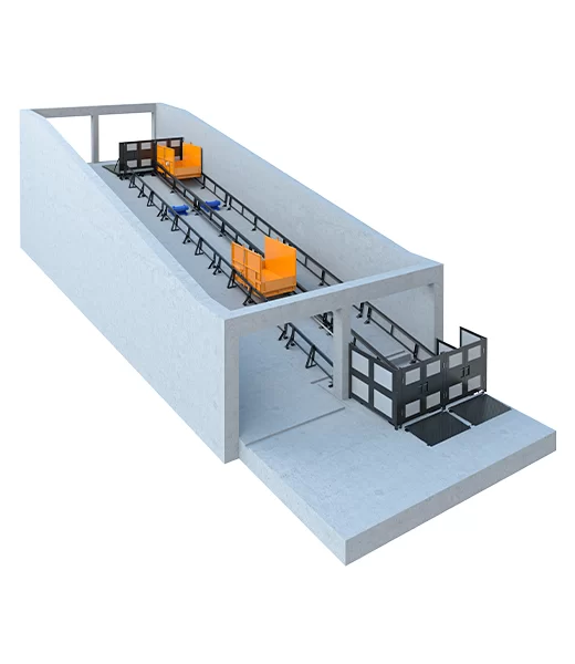 Наклонный грузовой подъемник 1500 кг Фото в Москве